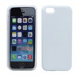 Wholesale iPhone 5 5S Matte TPU Gel case (White)